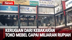 Toko Mebel Terbakar, Pemilik Rugi Miliaran Rupiah