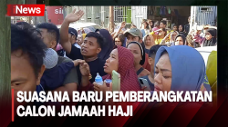 Calon Jamaah Haji di Sulsel Berangkat dalam Suasan Haru
