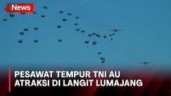 Puluhan Pesawat Tempur TNI AU Gelar Atraksi dan Manuver di Langit Lumajang