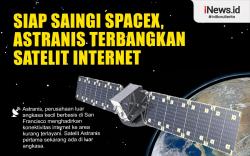Infografis: Perusahaan Ini Terbangkan Satelit Internet ke Luar Angkasa 