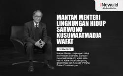 Infografis Mantan Menteri Lingkungan Hidup Sarwono Kusumaatmadja Wafat