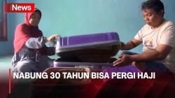 Nabung 30 Tahun, Tukang Pijat di Lamongan Pergi ke Tanah Suci dengan Haji Plus