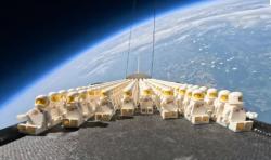 Potret 1.000 Astronot Lego Terbang ke Tepi Luar Angkasa, Bikin Gemas!