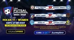 Link Live Streaming Liga Futsal Profesional 2023: Ada Putri Sumsel Vs Pusaka Angels<