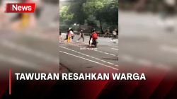 Gunakan Senjata Tajam, Tawuran 2 Kelompok Remaja di Matraman Resahkan Warga