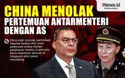 Infografis China Menolak Pertemuan Antarmenteri dengan AS