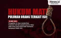 Infografis Libya Hukum Mati Puluhan Orang terkait ISIS