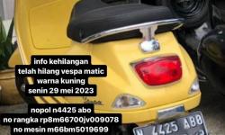 Pemain Arema FC Kena Musibah, Motor Vespa Hadiah Istri Digondol Maling