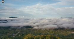 Kampung Unik di Gorontalo, Hanya di Desa Terpencil Ini Bisa Lihat Perkampungan di Atas Awan 