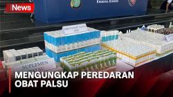 Peredaran Obat Palsu Diungkap Polda Metro Jaya, Tersangka Raup Senilai Rp130,4 Miliar