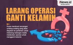 Infografis Rusia Larang Operasi Ganti Kelamin