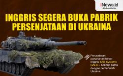Infografis Inggris Bakal Buka Pabrik Senjata di Ukraina
