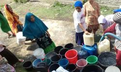 Musim Kemarau, Krisis Air Bersih Kembali Landa Pulosari Pemalang