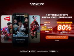 Yuk Serbu! Vision+ Bagi-Bagi Diskon hingga 80% di Shopee 6.6 Mega Elektronik Sale