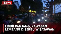 Libur Panjang, Kawasan Lembang Diserbu Wisatawan, Polisi Berlakukan Sistem One Way
