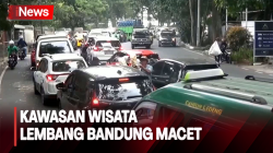  Hari Kedua Libur Panjang, Kawasan Wisata Lembang Macet 2 Km <