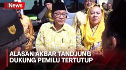 Akbar Tandjung Dukung Sistem Pemilu Proporsional Tertutup, Ini Alasannya