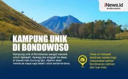 Infografis Kampung Unik di Bondowoso, Punya Pemandangan Layaknya Surga