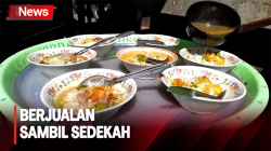 Berjualan sambil Sedekah, Warung Lesehan di Ponorogo Jual Soto Ayam  Seharga Rp2 Ribu 