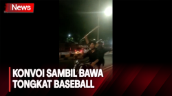 Polisi Tangkap Sekelompok Remaja di Cimahi yang Viral Konvoi sambil Bawa Tongkat Baseball <