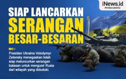 Infografis Ukraina Siap Lancarkan Serangan Besar-besaran
