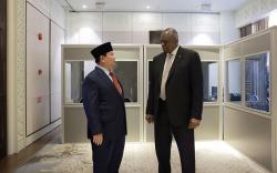 Prabowo dan Menhan AS Empat Mata Bahas Kerja Sama Pertahanan