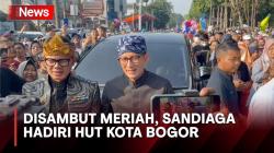 Meriah! Sandiaga Uno Hadiri Hari Jadi Kota Bogor ke-541<