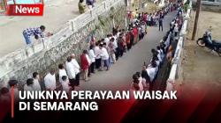 Bak Lebaran, Warga Muslim dan Kristiani di Semarang Salaman hingga Berpelukan dengan Umat Buddha
