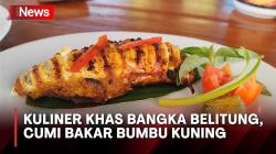 Nikmatnya Mencicipi Cumi Bakar Bumbu Kuning Kuliner Khas Bangka Belitung