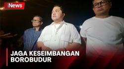 Hadiri Puncak Waisak, Erick Thohir: Jaga Keseimbangan Wisata dan Spiritual Borobudur