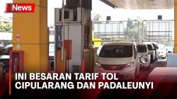 Tarif Tol Cipularang dan Padaleunyi Naik, Ini Besarannya
