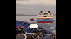 KM Mekar Teratai Mati Mesin di Tengah Laut Pulau Cempedak, 210 Penumpang Dievakuasi<