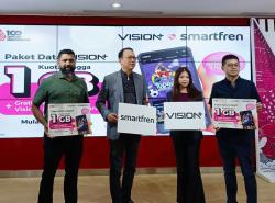 Smartfren Hadirkan Paket Data Vision+, Berikan Kemudahan Streaming Hiburan dengan Harga Terjangkau