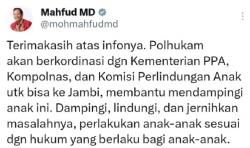 Pemkot Jambi Bantah Maafkan Siswi SMP Pengkritik Wali Kota karena Atensi Mahfud MD