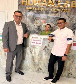 Sambangi Uzbekistan, Sandiaga Uno Bukukan Komitmen Human Lab and Medical untuk Investasi di RI