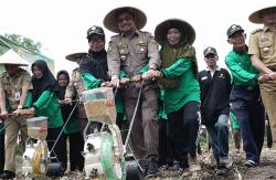 Mentan Syahrul Yasin Limpo Ingin Gunungkidul Jadi Lumbung Kedelai Nasional<
