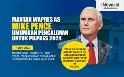Infografis Mantan Wapres AS Mike Pence Umumkan Pencalonan Diri untuk Pilpres 2024
