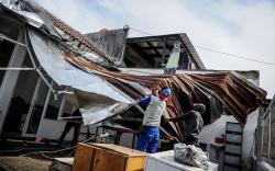 Angin Puting Beliung Terjang Baleendah, 141 Rumah Rusak