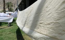 Begini Tradisi Jemaah Haji Asal China, Mencuci Kain Kafan dengan Air Zamzam