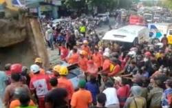 Kronologi Kecelakaan Maut di Semarang Truk Pasir Timpa Agya Tewaskan 2 Orang