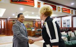 Prabowo Utarakan Masukan untuk Perdamaian saat Bertemu Dubes Rusia