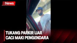 Viral! Tukang Parkir Liar Caci Maki Pengendara Gegara Tak Diberi Uang