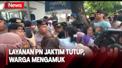 Layanan PN Jakarta Timur Tutup Imbas Kedatangan Luhut, Warga Mengamuk