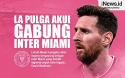 Infografis Lionel Messi Gabung Inter Miami 