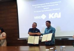KAI Gandeng MNC Group Hadirkan Layanan Entertainment hingga Pembelian Tiket Kereta