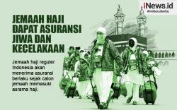Infografis Jemaah Haji Dapat Asuransi Jiwa dan Kecelakaan
