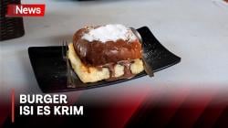 Unik! Mencicipi Burger Isi Es Krim di Parepare