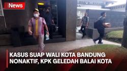 Kasus Suap Wali Kota Bandung Nonaktif, KPK Geledah Balai Kota Bandung<