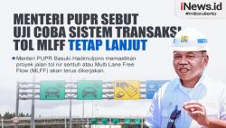 Infografis Menteri PUPR Sebut Uji Coba Sistem Transaksi Tol MLFF Tetap Lanjut