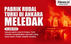 Infografis Ledakan di Pabrik Rudal Turki Tewaskan 5 Orang